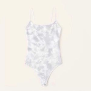 Abercrombie and fitch tie dye bodysuit NWT